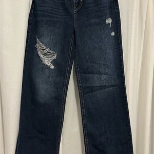 REWASH BRAND SUPER HIGH RISE VINTAGE REUNION JEANS NWOT